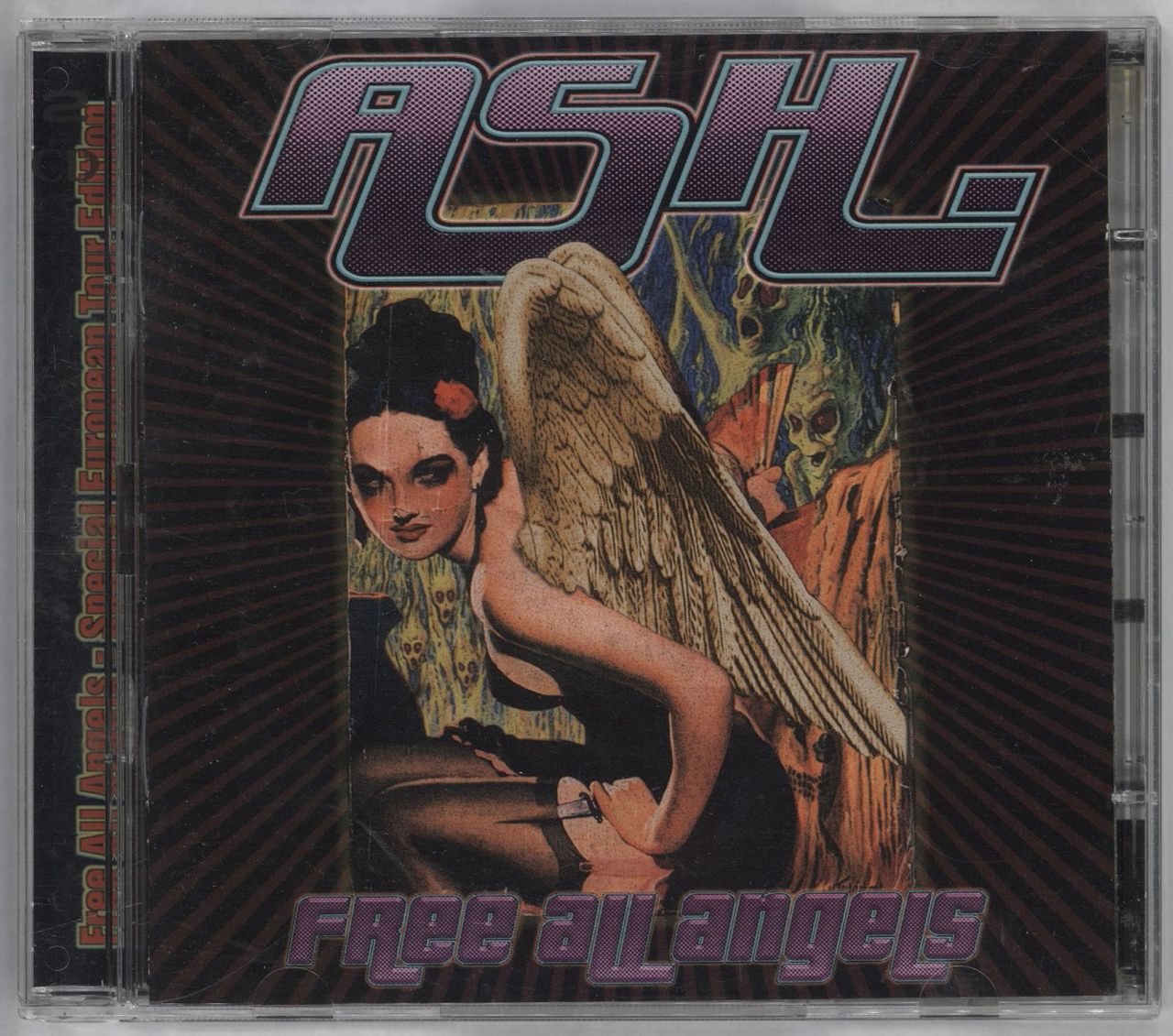 Ash Free All Angels German 2-CD album set —