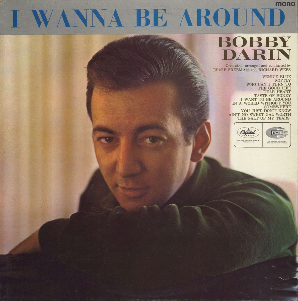 Bobby Darin I Wanna Be Around  UK vinyl LP album (LP record) T2322