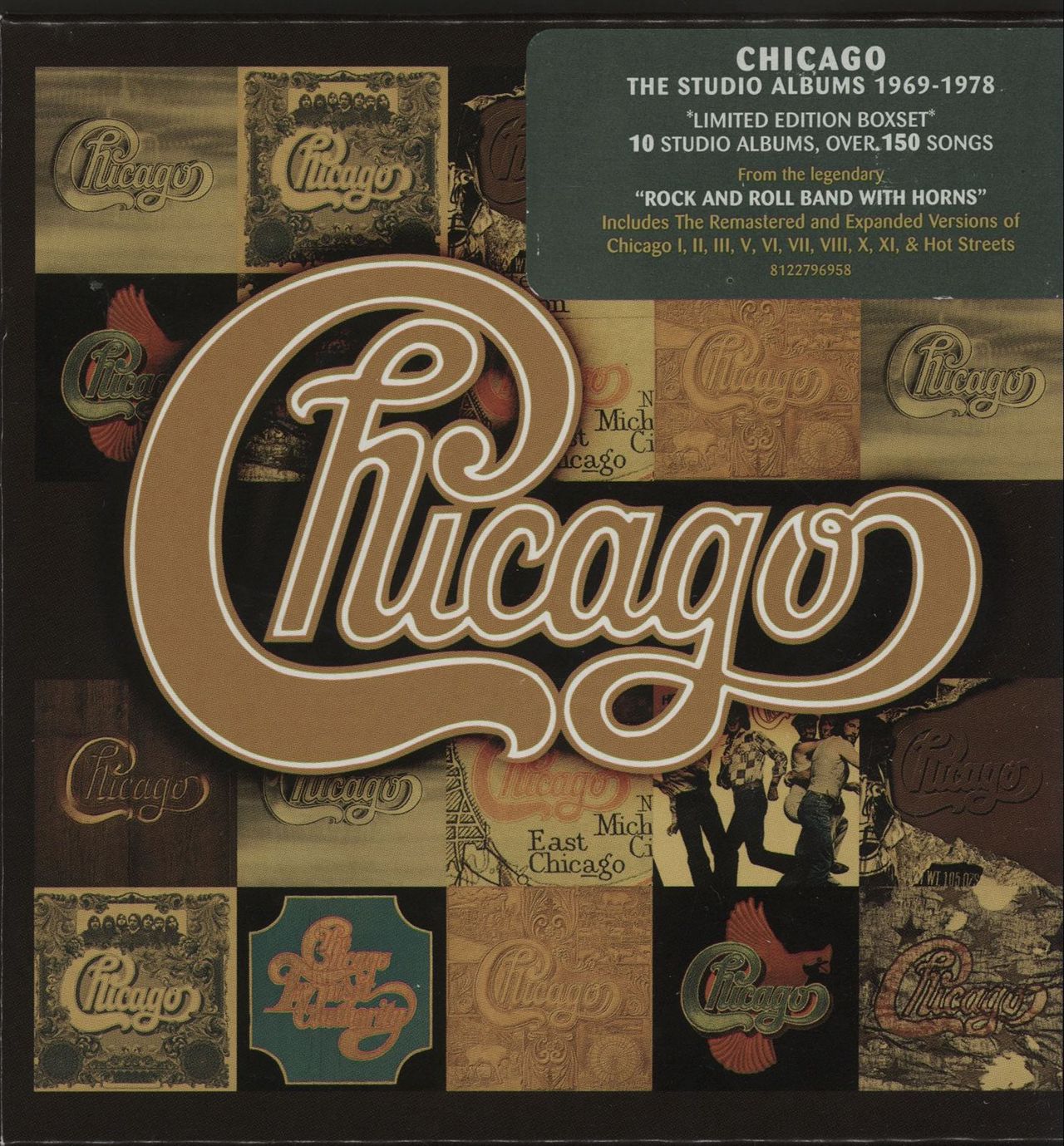 Chicago The Complete Studio Albums 1969-1978 UK Cd album box set