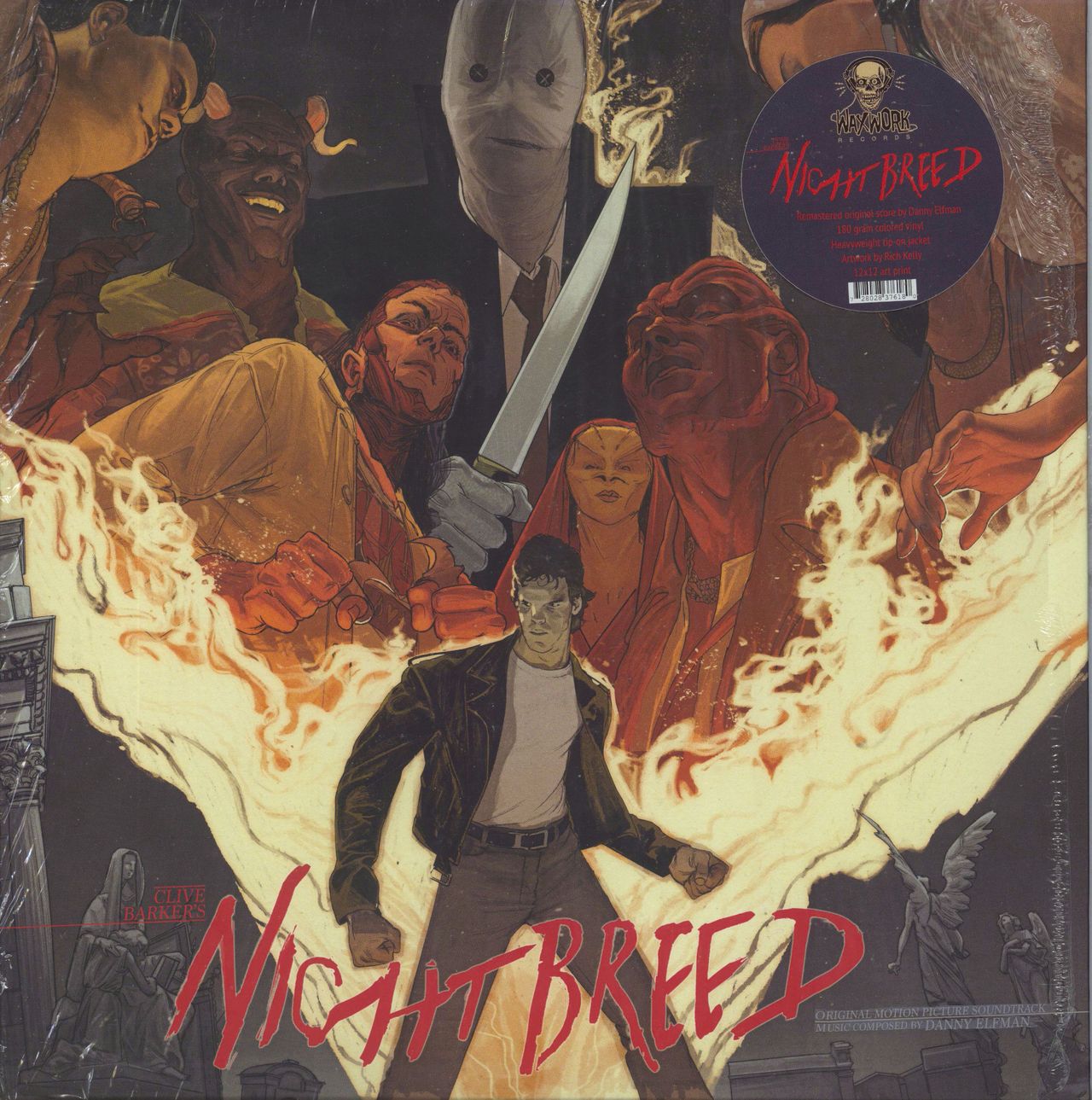 Danny Elfman Clive Barker s Nightbreed Peloquin Vinyl Shrink