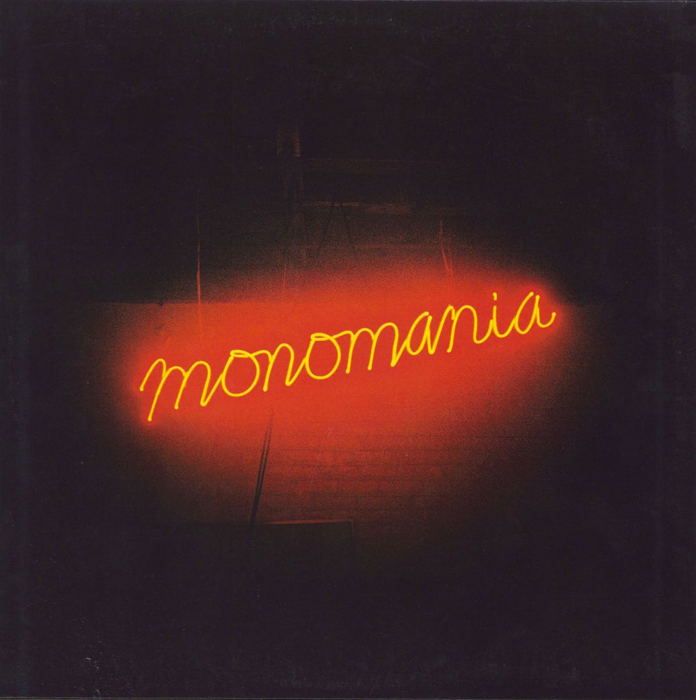 Deerhunter Monomania UK vinyl LP album (LP record) CAD3307