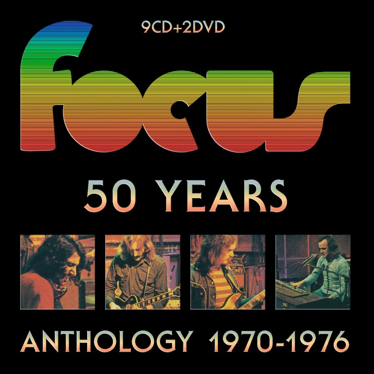 Focus 50 Years Anthology 1970-1976 [9CD/2DVD] - Sealed UK Cd album