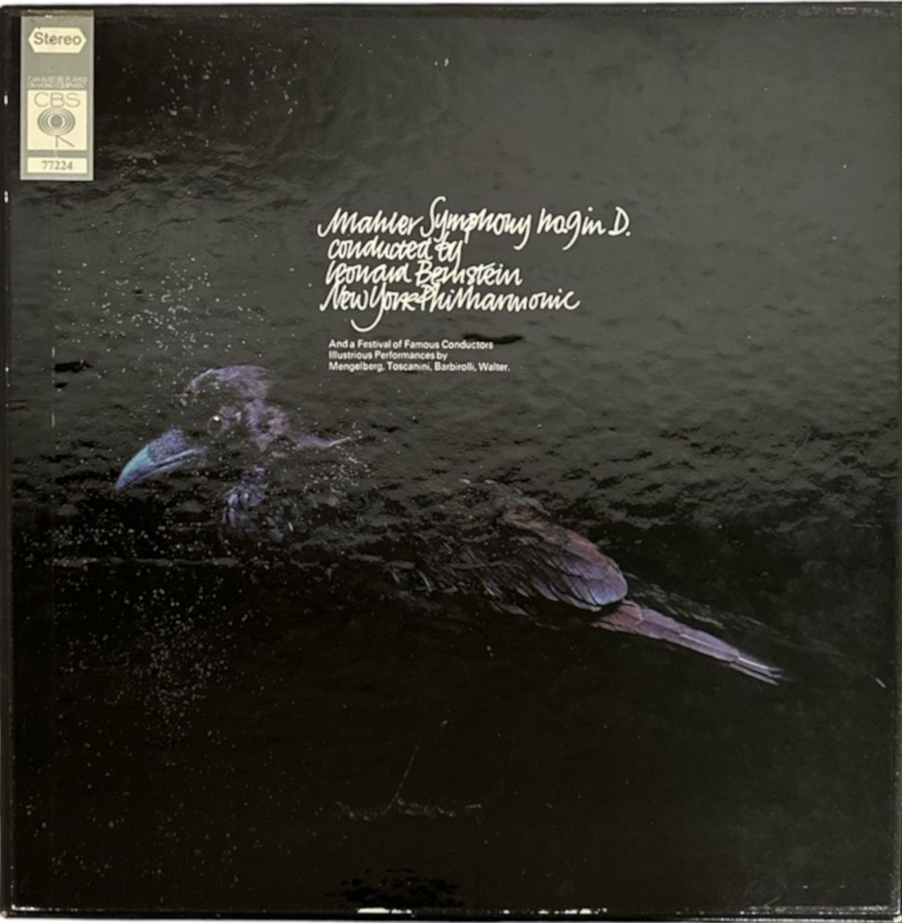 Vinyl　Symphony　UK　D　in　No.　box　Gustav　—　Mahler　set