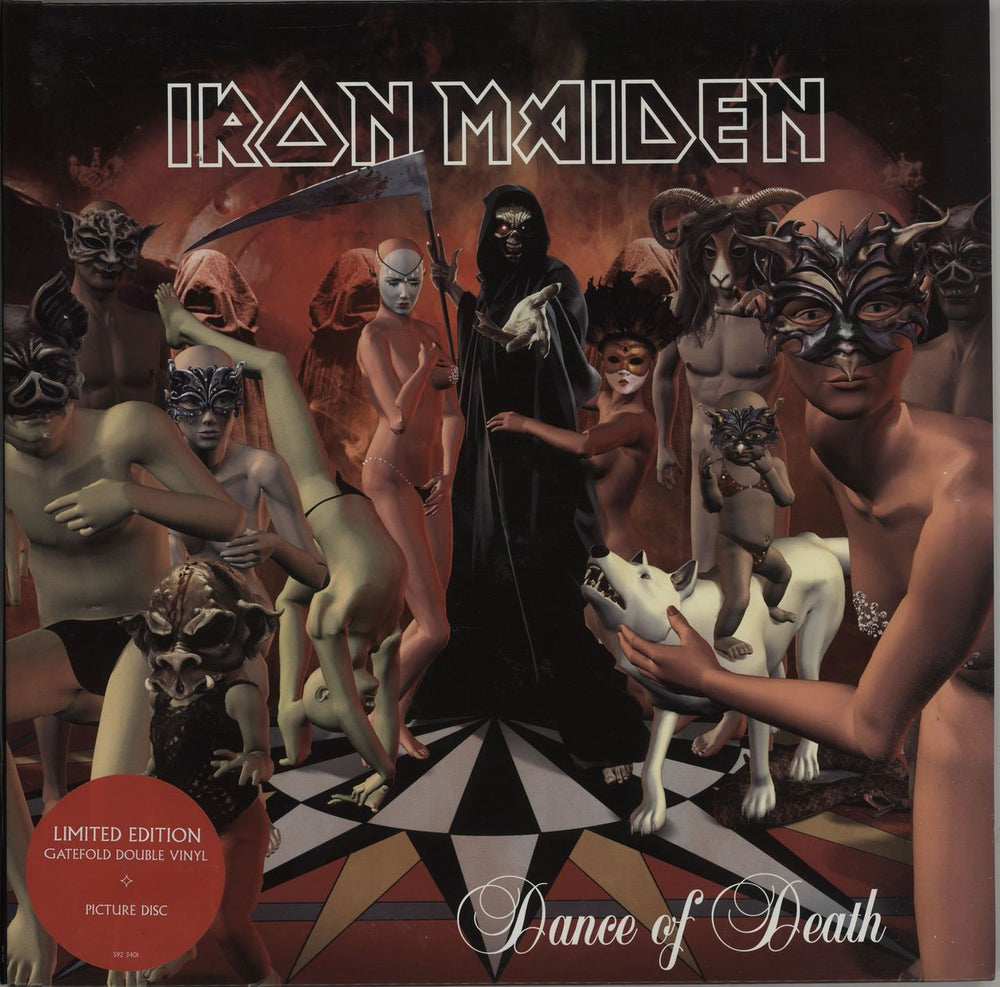 Iron Maiden Dance Of Death UK picture disc LP (vinyl picture disc album) 5923401