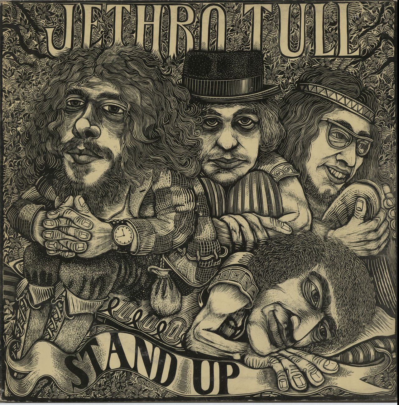 Jethro Tull Stand Up - 1st - VG UK Vinyl LP — RareVinyl.com