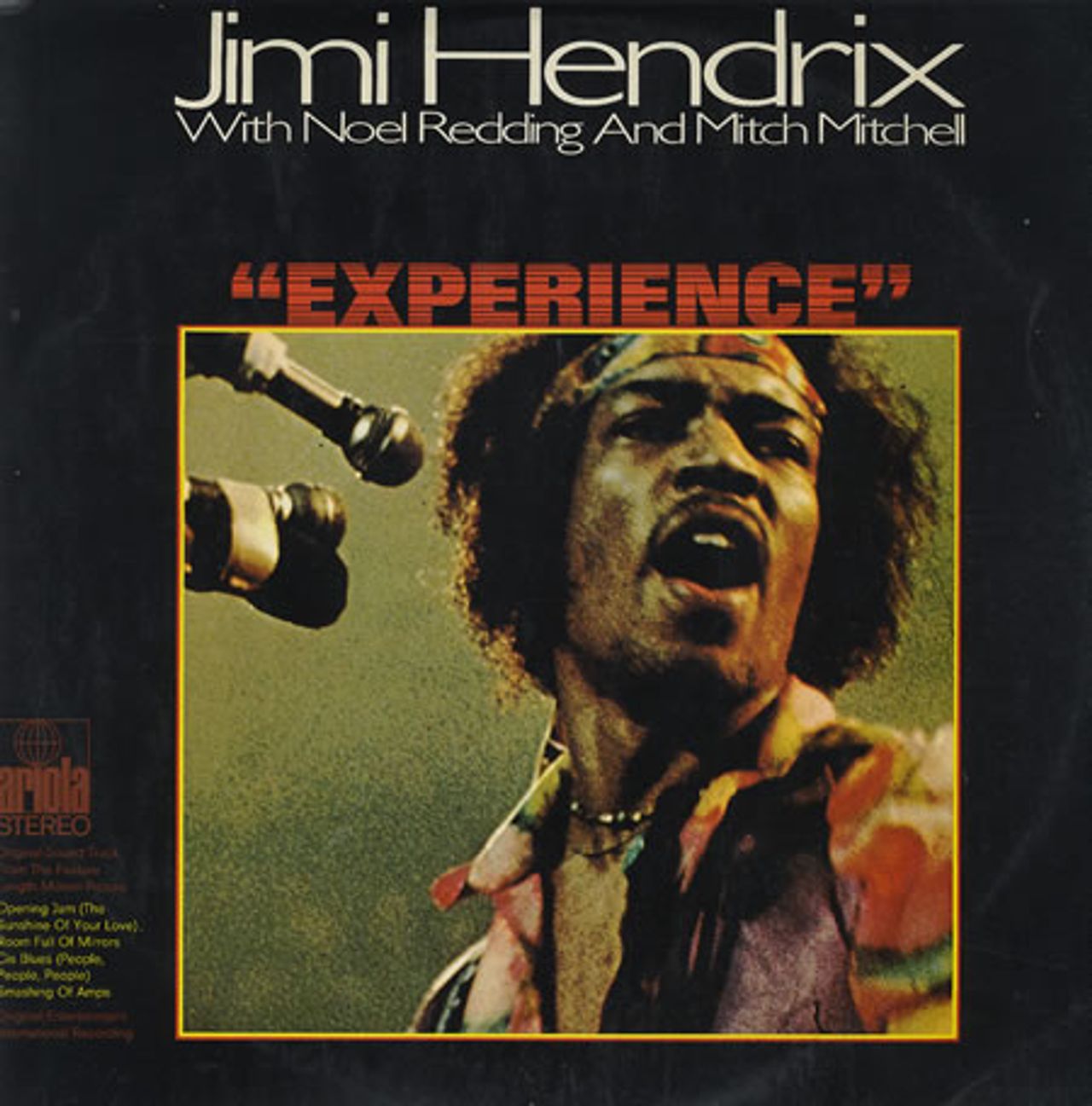 Jimi Hendrix Experience Spanish Vinyl LP — RareVinyl.com