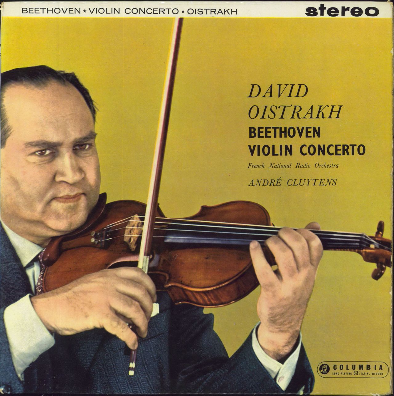 Ludwig Van Beethoven Beethoven: Violin Concerto UK Vinyl LP —