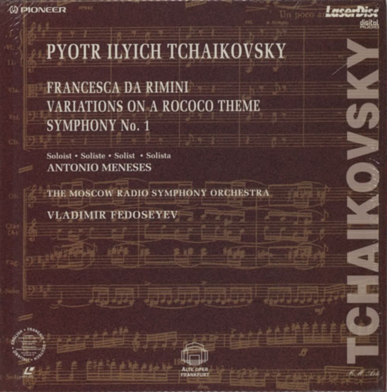 Pyotr Ilyich Tchaikovsky Francesca Da Rimini / Variations On A