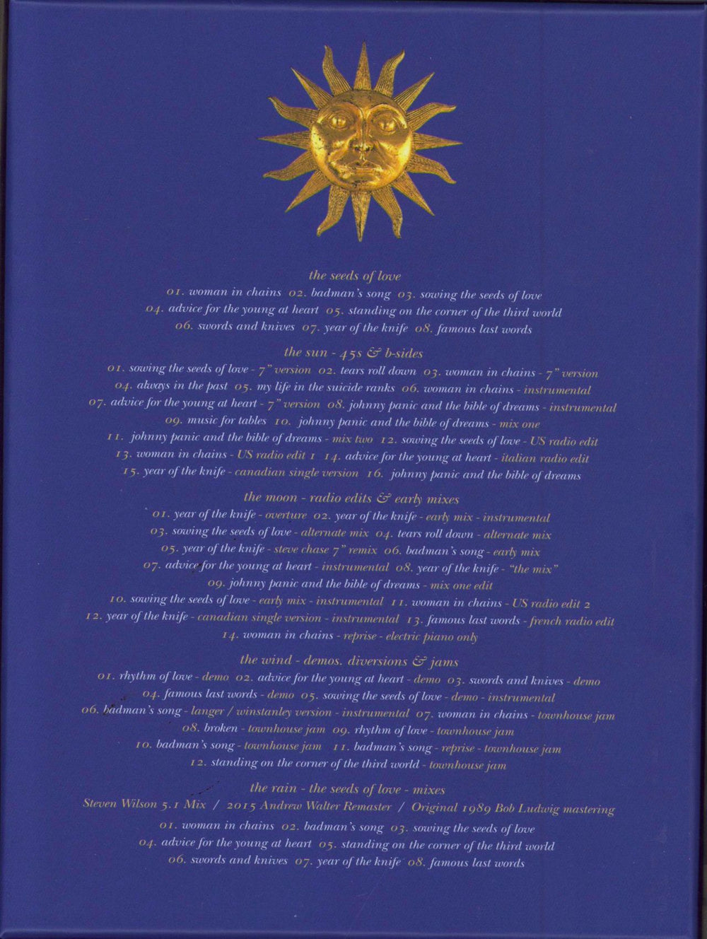 Tears For Fears The Seeds Of Love: Super Deluxe Edition UK CD Album Box Set TFFDXTH788134