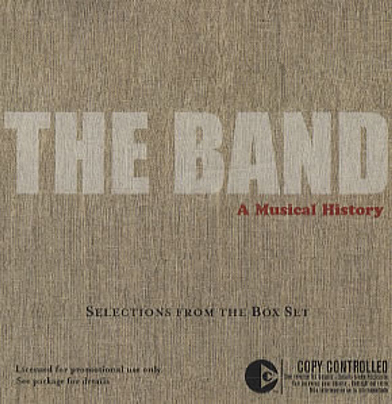 THE BAND :A Musical History BOX Set[輸入盤]-