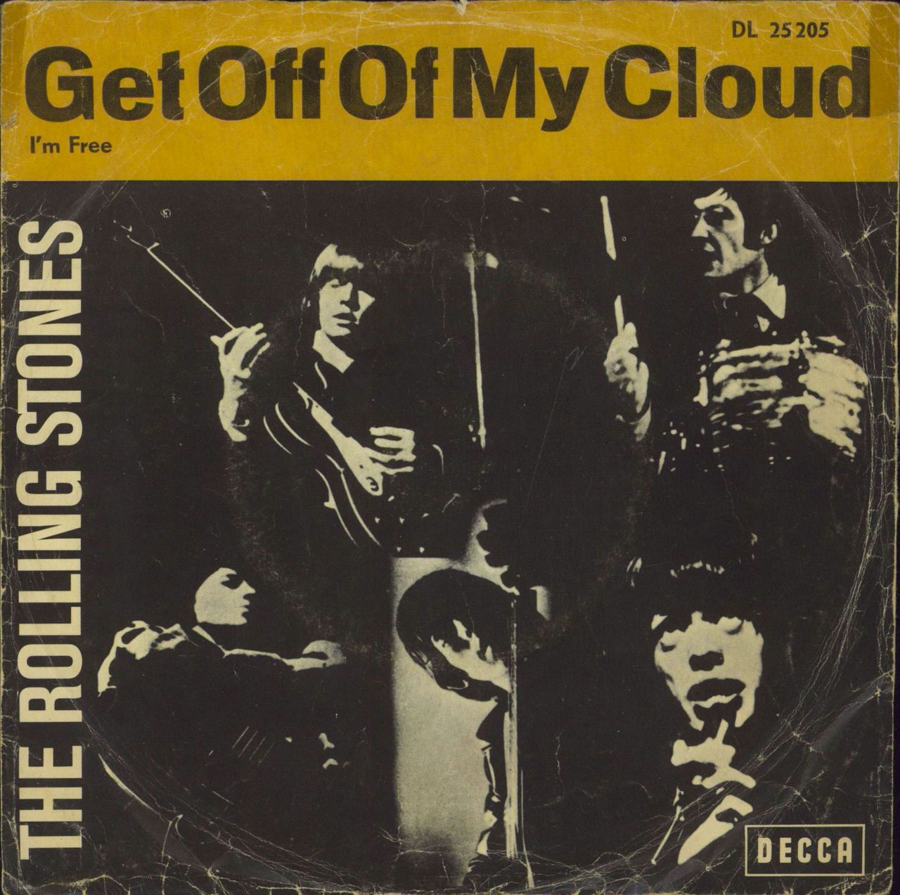The Rolling Stones Get Off Off My Cloud 2nd VG German 7
