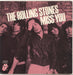 The Rolling Stones Miss You + Sleeve UK 7" vinyl single (7 inch record / 45) EMI2802