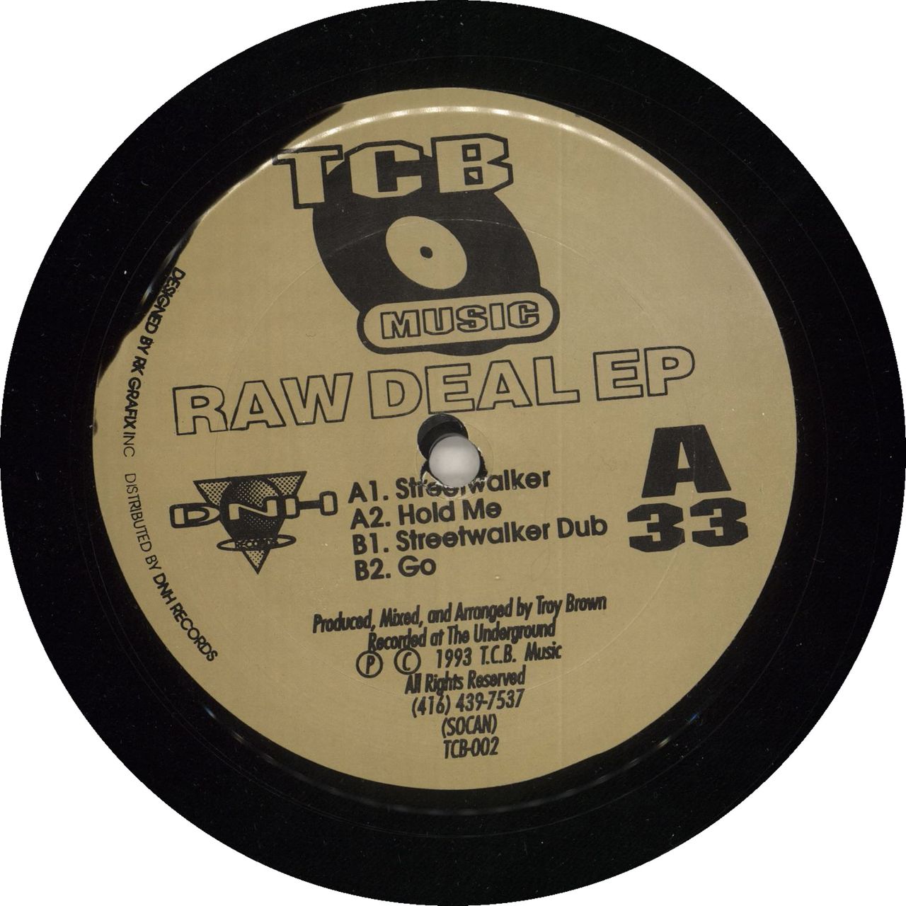TCB Records (5) Label, Releases