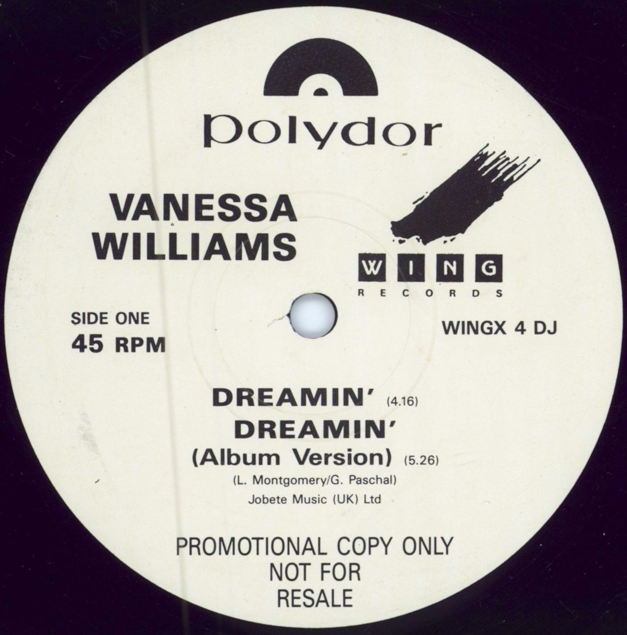 Vanessa Williams Dreamin' UK Promo 12