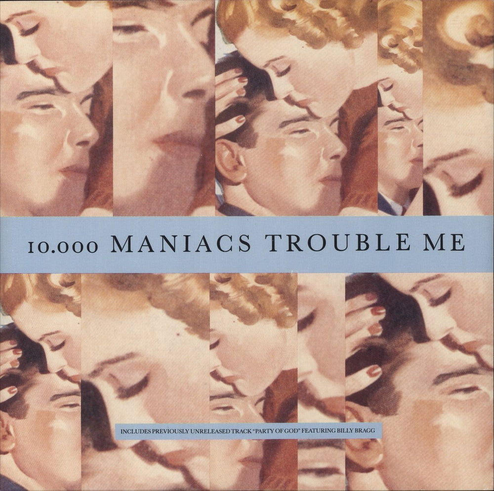 10,000 Maniacs Trouble Me UK 12" vinyl single (12 inch record / Maxi-single) EKR93T