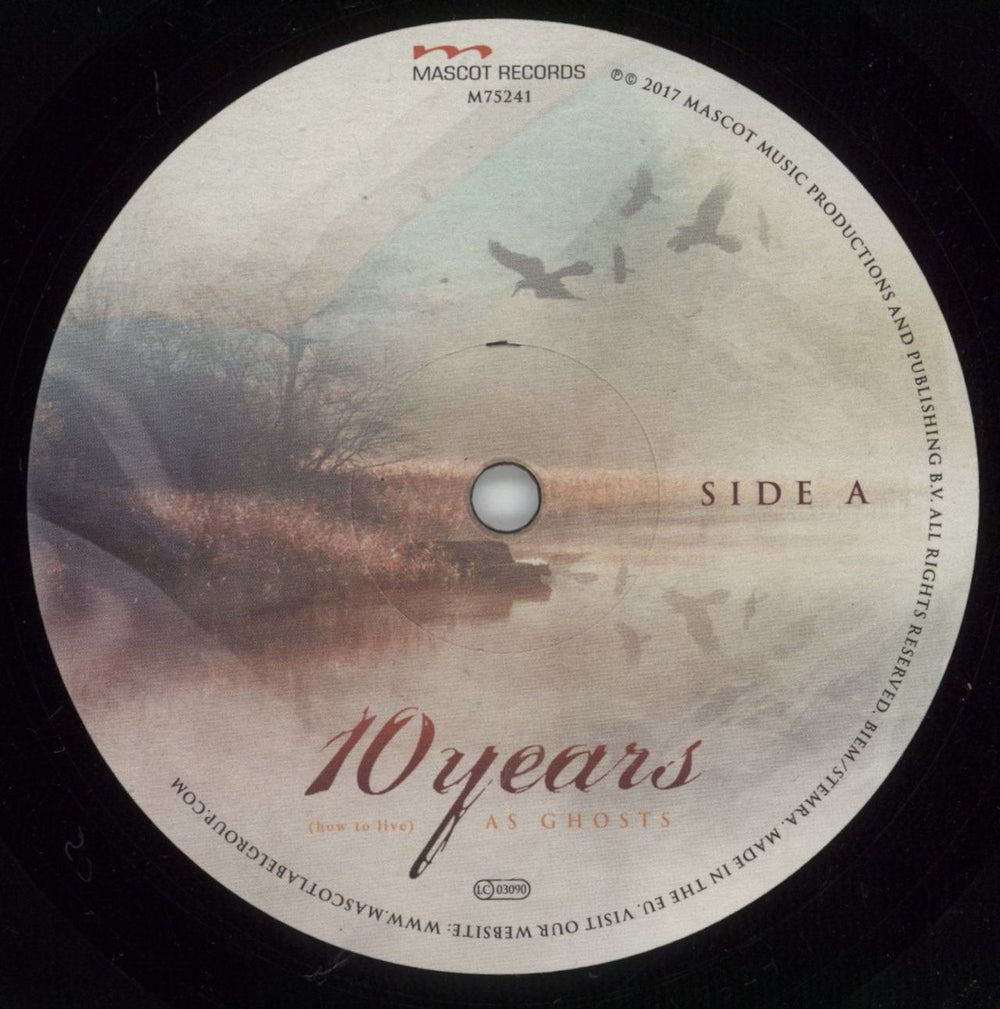 10 Years [How To Live] As Ghosts - 180 Gram Vinyl - Autographed UK vinyl LP album (LP record) 92VLPHO878766