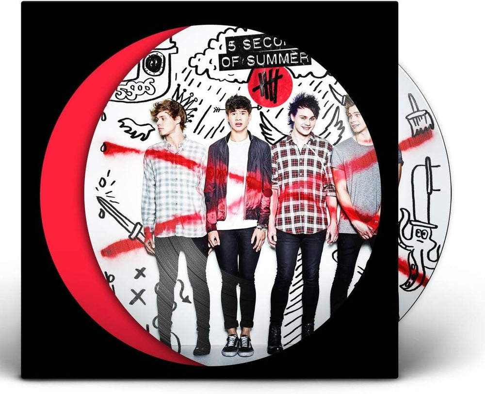 5 Seconds Of Summer 5 Seconds Of Summer - 10th Anniversary Picture Disc Edition - Sealed UK picture disc LP (vinyl picture disc album) 602465741872