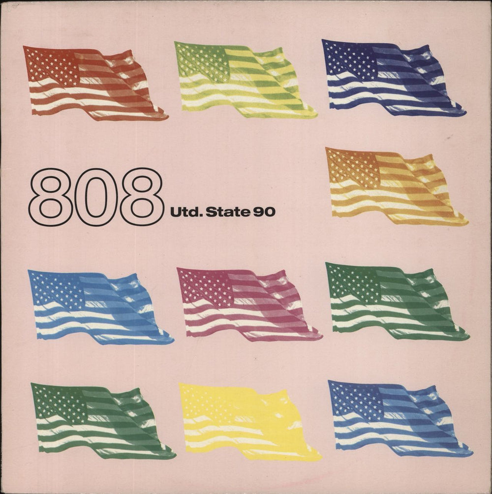 808 State Utd State 90 US vinyl LP album (LP record) TBLP1033