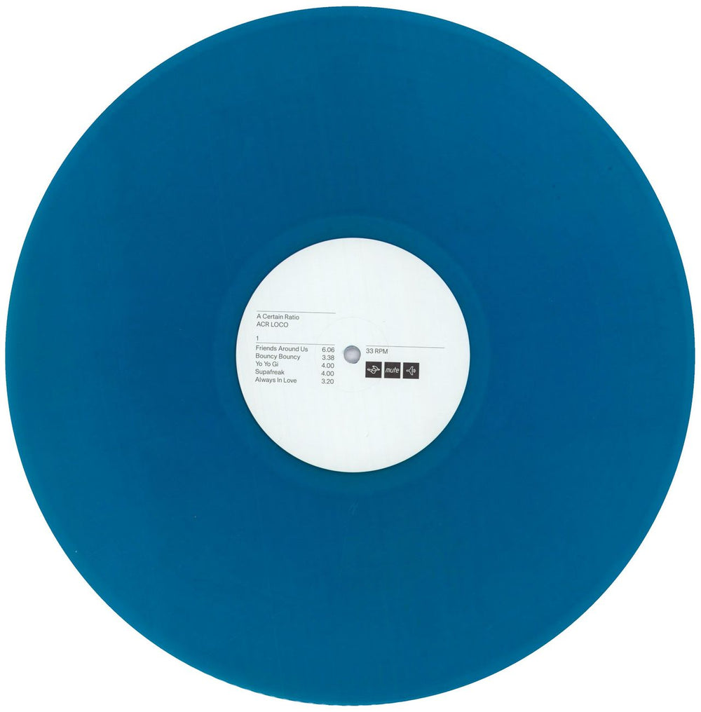 A Certain Ratio ACR Loco - Turqouise Vinyl UK vinyl LP album (LP record) CTRLPAC835672