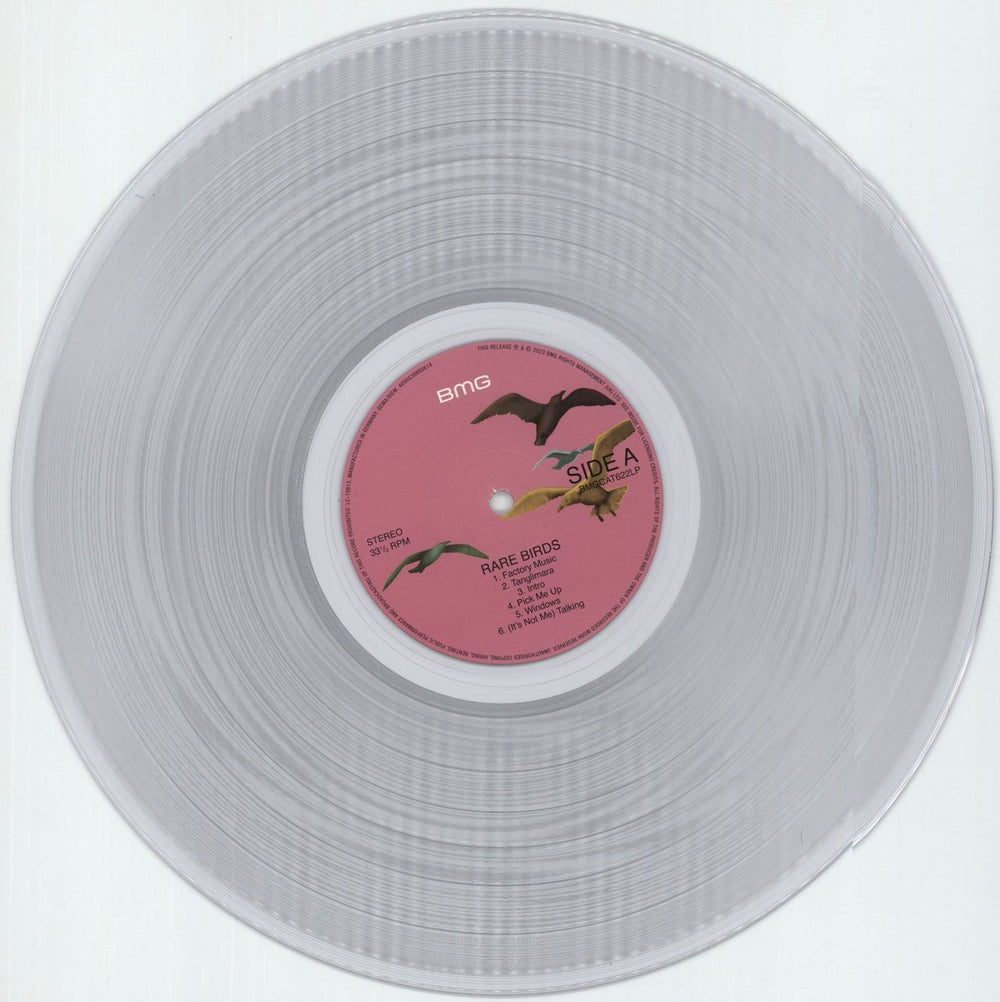 A Flock Of Seagulls Rare Birds - Transparent Vinyl - RSD 2023 UK vinyl LP album (LP record) FLKLPRA871704