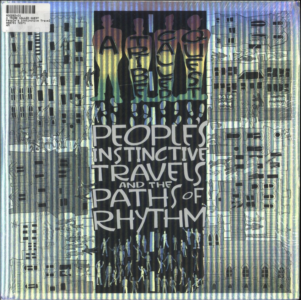 A Tribe Called Quest People's Instinctive Travels And The Paths Of Rhythm UK 2-LP vinyl record set (Double LP Album) 88875172371