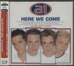 A1 Here We Come Japanese Promo CD album (CDLP) ESCA8100