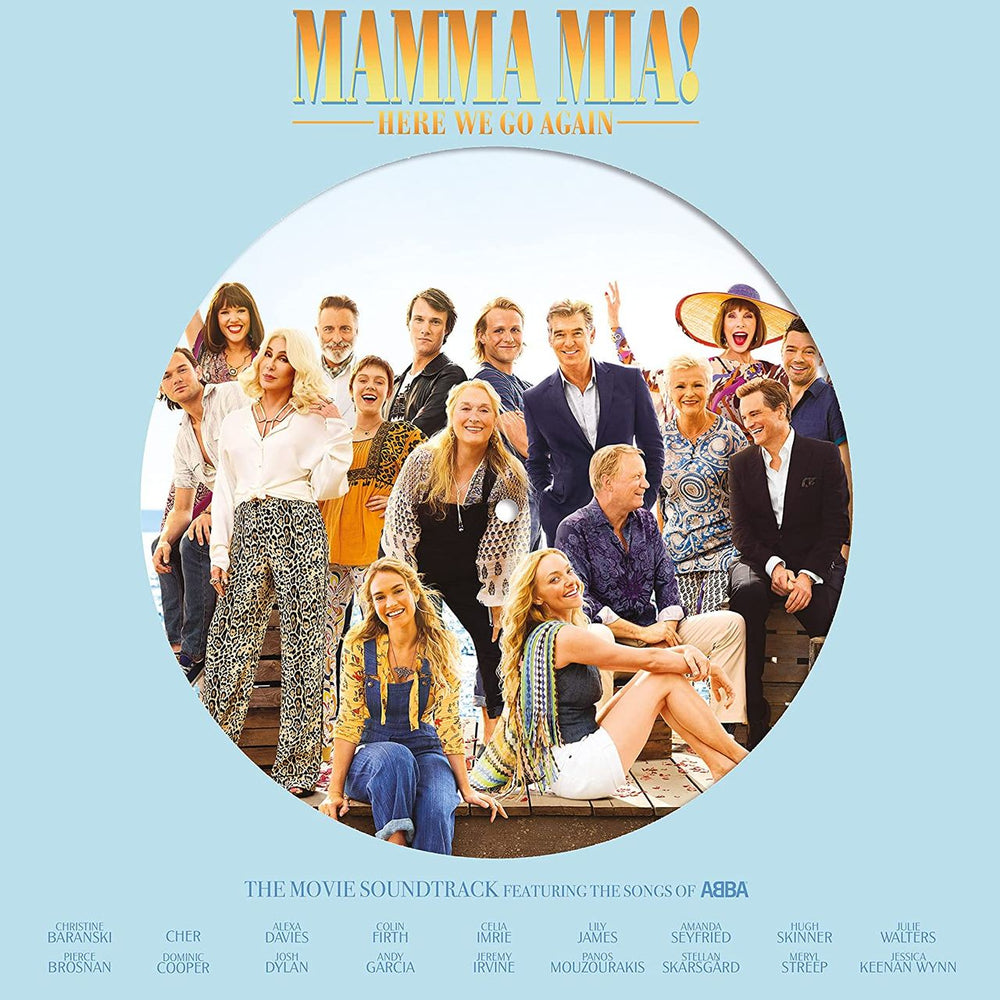 Abba Mamma Mia! Here We Go Again - Picture Disc (OST) - Sealed UK picture disc LP (vinyl picture disc album) 3891552