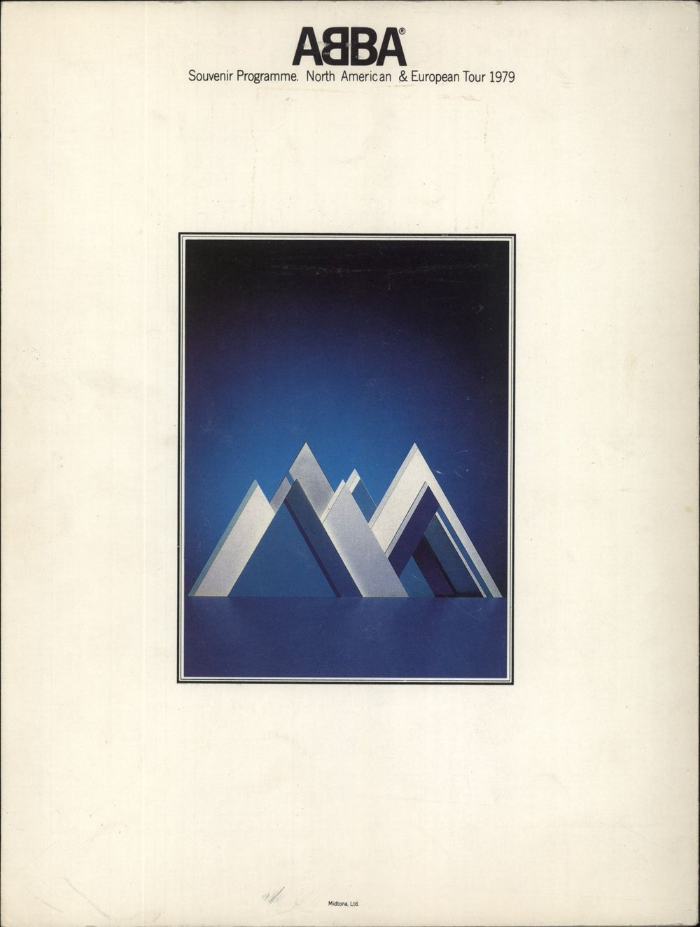 Abba North American & European Tour 1979 + Ticket Stubs UK tour programme