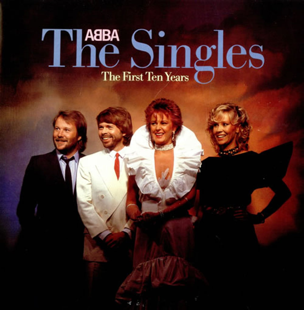 Abba The Singles - The First Ten Years UK 2-LP vinyl record set (Double LP Album) ABBA10