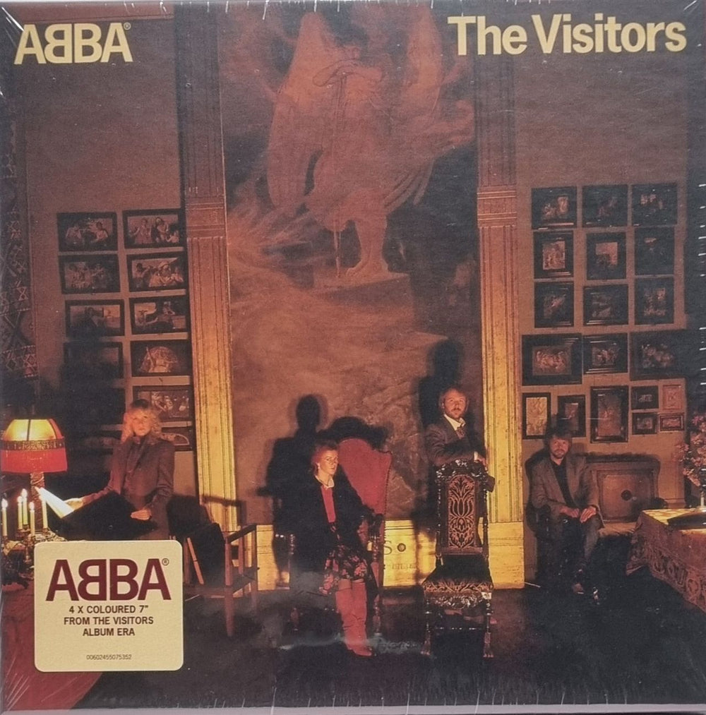 Abba The Visitors: The Singles - Coloured Vinyl - Sealed UK 7" single box set 00602455075352