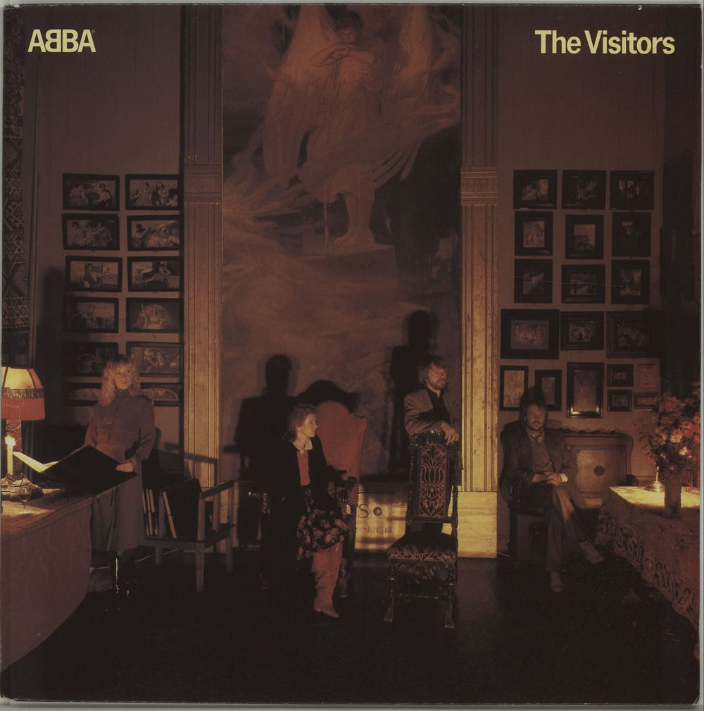 Abba The Visitors UK vinyl LP album (LP record) EPC10032