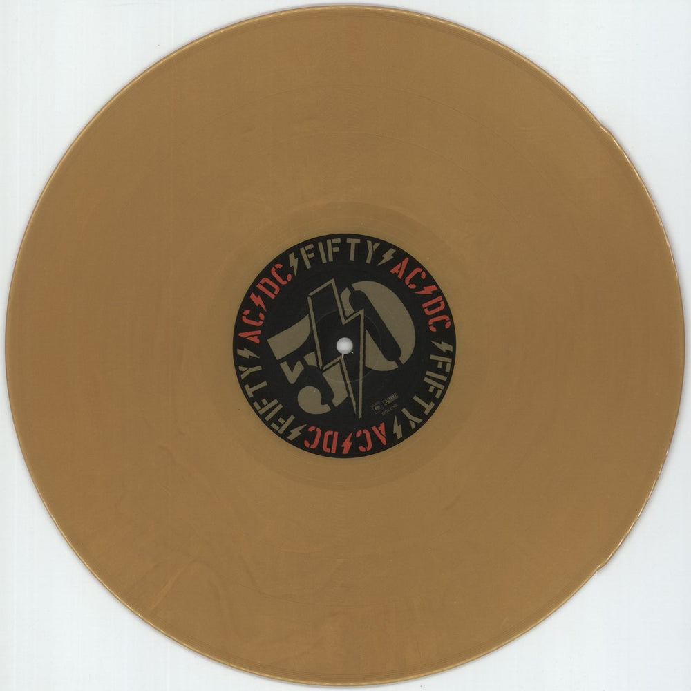 AC/DC '74 Jailbreak - 180gm Gold Vinyl UK 12" vinyl single (12 inch record / Maxi-single) ACD12JA871688