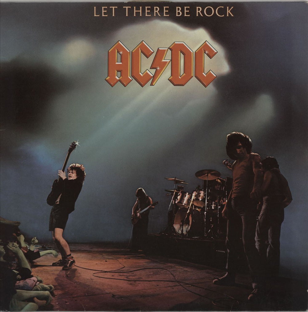 AC/DC Let There Be Rock German vinyl LP album (LP record) ATL50366