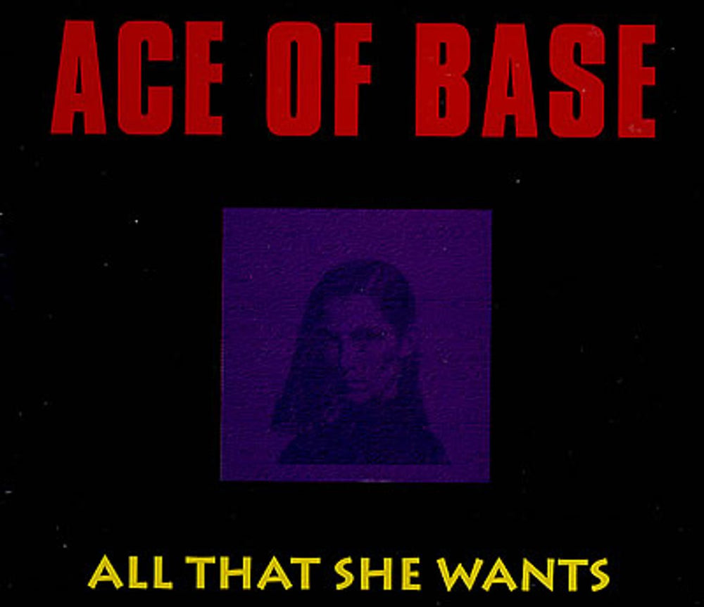 Ace Of Base All That She Wants German CD single (CD5 / 5") 861271-2