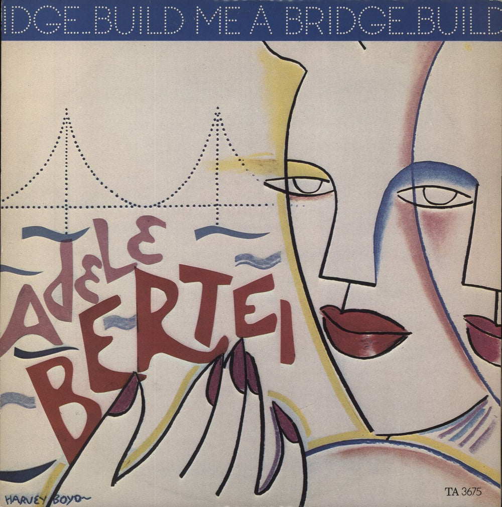 Adele Bertei Build Me A Bridge UK 12" vinyl single (12 inch record / Maxi-single) TA3675