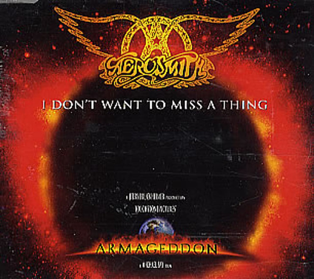 Aerosmith I Don't Want To Miss A Thing UK CD single (CD5 / 5") 6664082