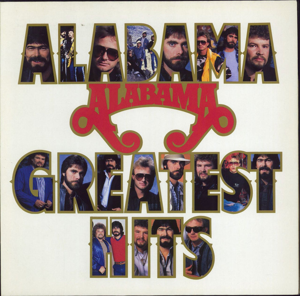 Alabama Alabama Greatest Hits German vinyl LP album (LP record) PL87170