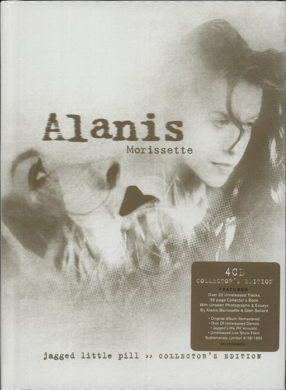 Alanis Morissette Jagged Little Pill - Sealed Deluxe Edition + Notepad UK 4-CD album set 081227953270