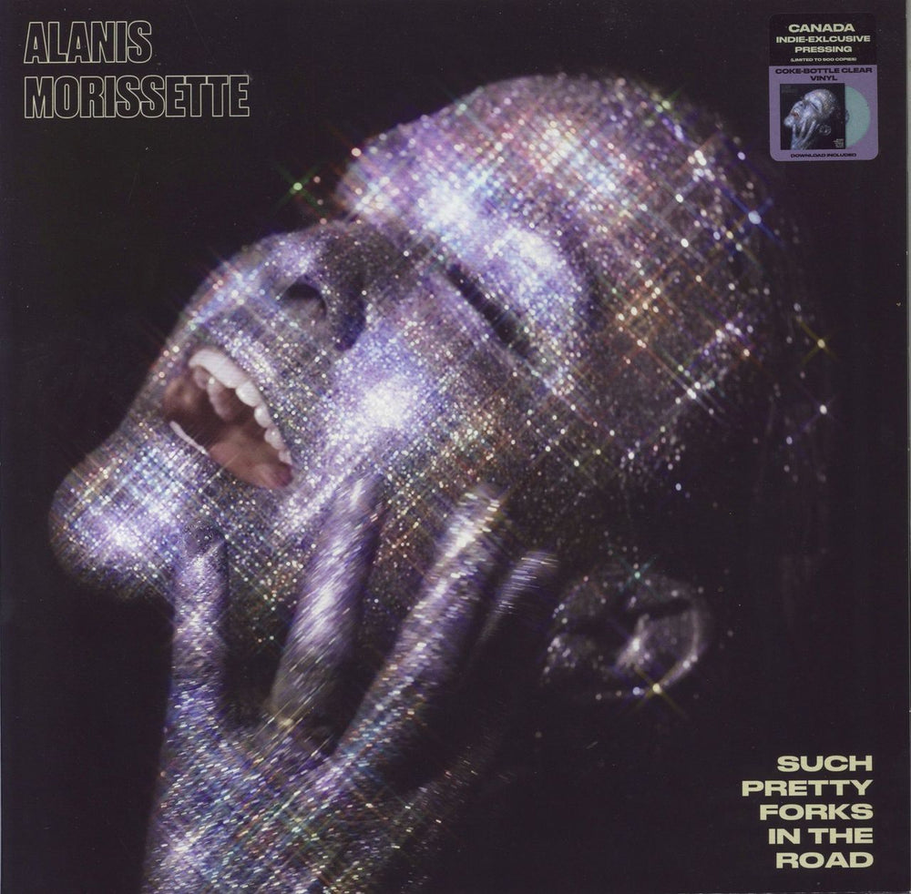 Alanis Morissette Such Pretty Forks In The Road - Coke-Bottle Clear Canadian vinyl LP album (LP record) 68794LP