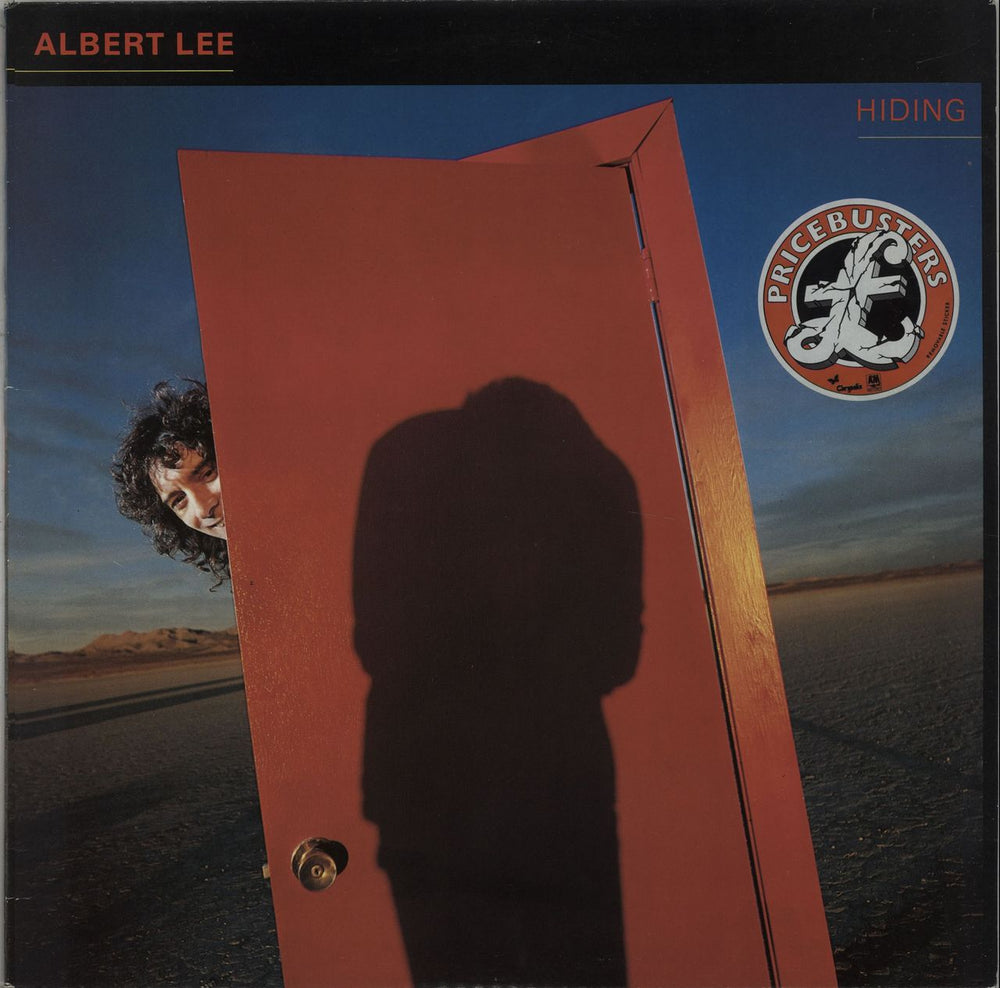 Albert Lee Hiding UK vinyl LP album (LP record) AMLH64750