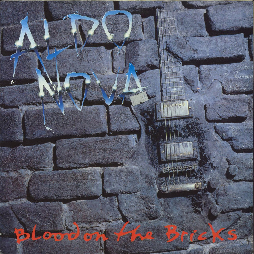 Aldo Nova Blood On The Bricks UK vinyl LP album (LP record) 848513-1