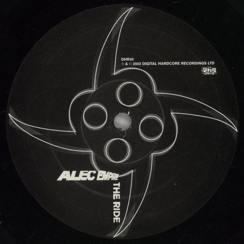 Alec Empire The Ride UK 12" vinyl single (12 inch record / Maxi-single) AEP12TH224970