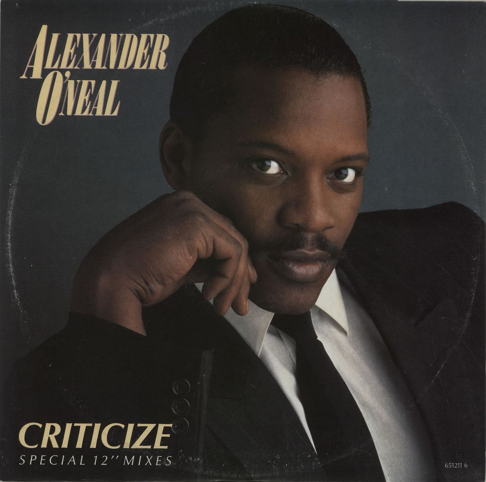 Alexander O'Neal Criticize - Special 12" Mixes UK 12" vinyl single (12 inch record / Maxi-single) 6512116