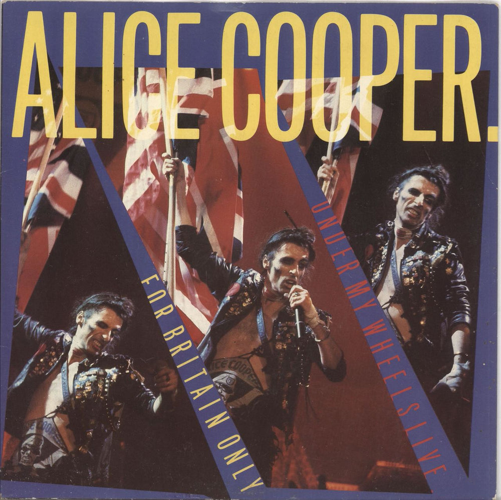 Alice Cooper For Britain Only UK 7" vinyl single (7 inch record / 45) K17940