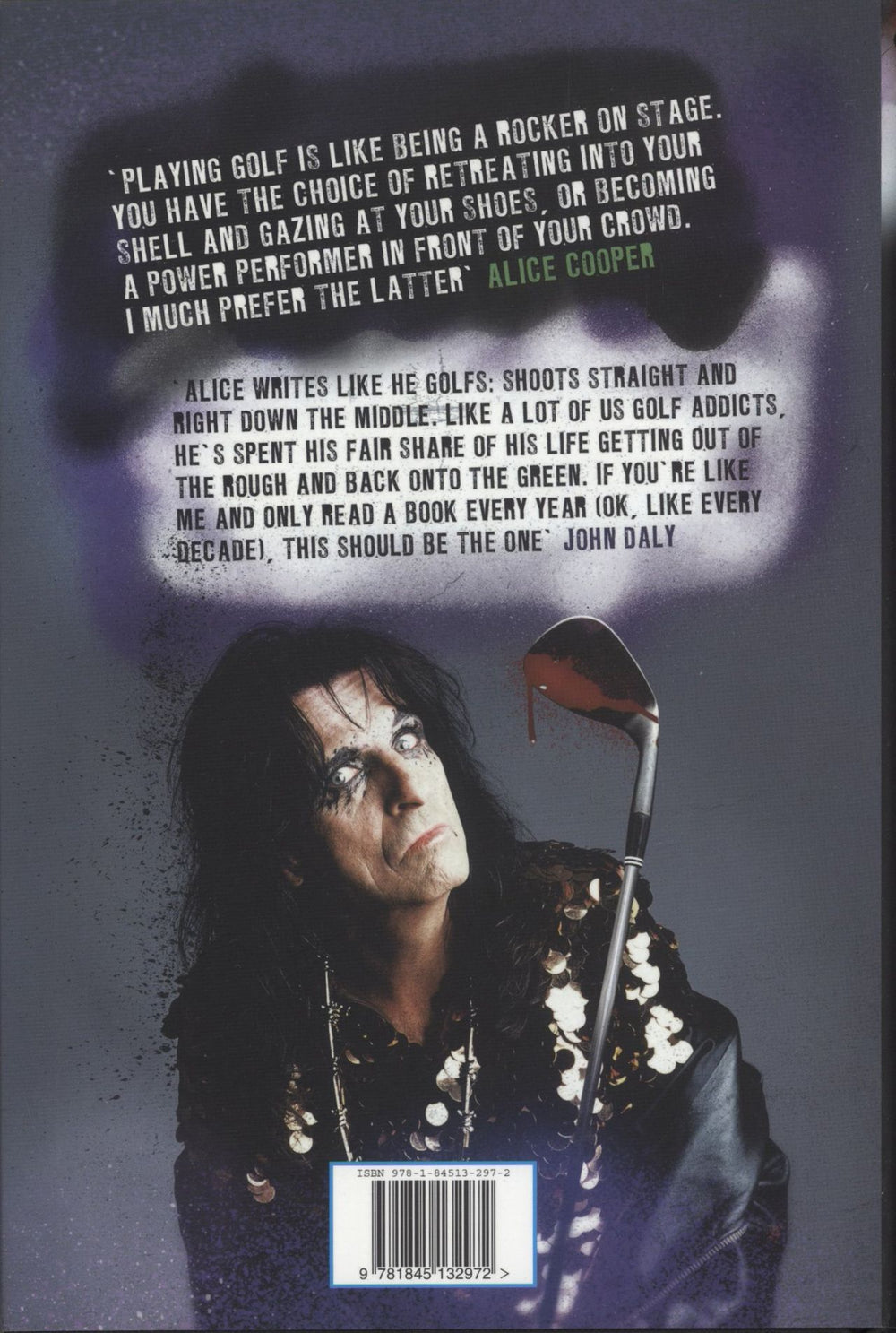 Alice Cooper Golf Monster UK book 9781845132972