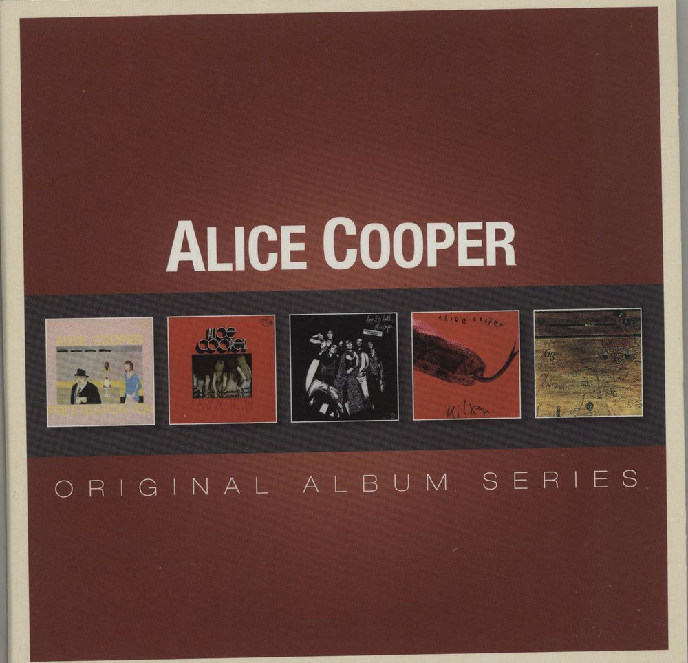 Alice Cooper Original Album Series UK 5-CD album set 8122798357