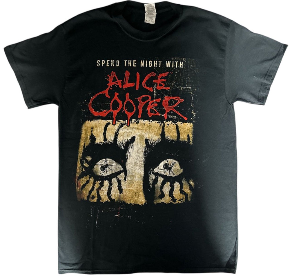 Alice Cooper Spend The Night With Alice Cooper 2016 Tour UK t-shirt 26X19