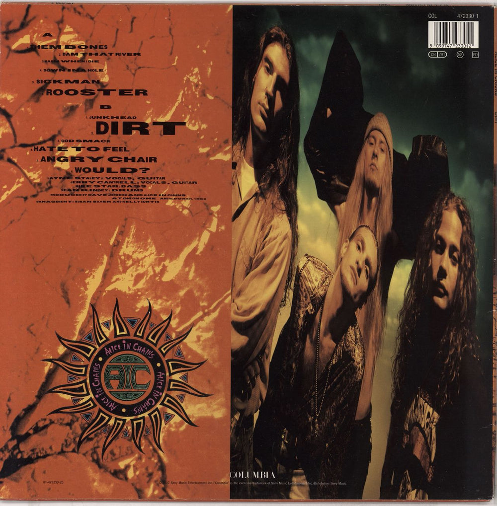 Alice In Chains Dirt - Hype Stickered UK Vinyl LP — RareVinyl.com