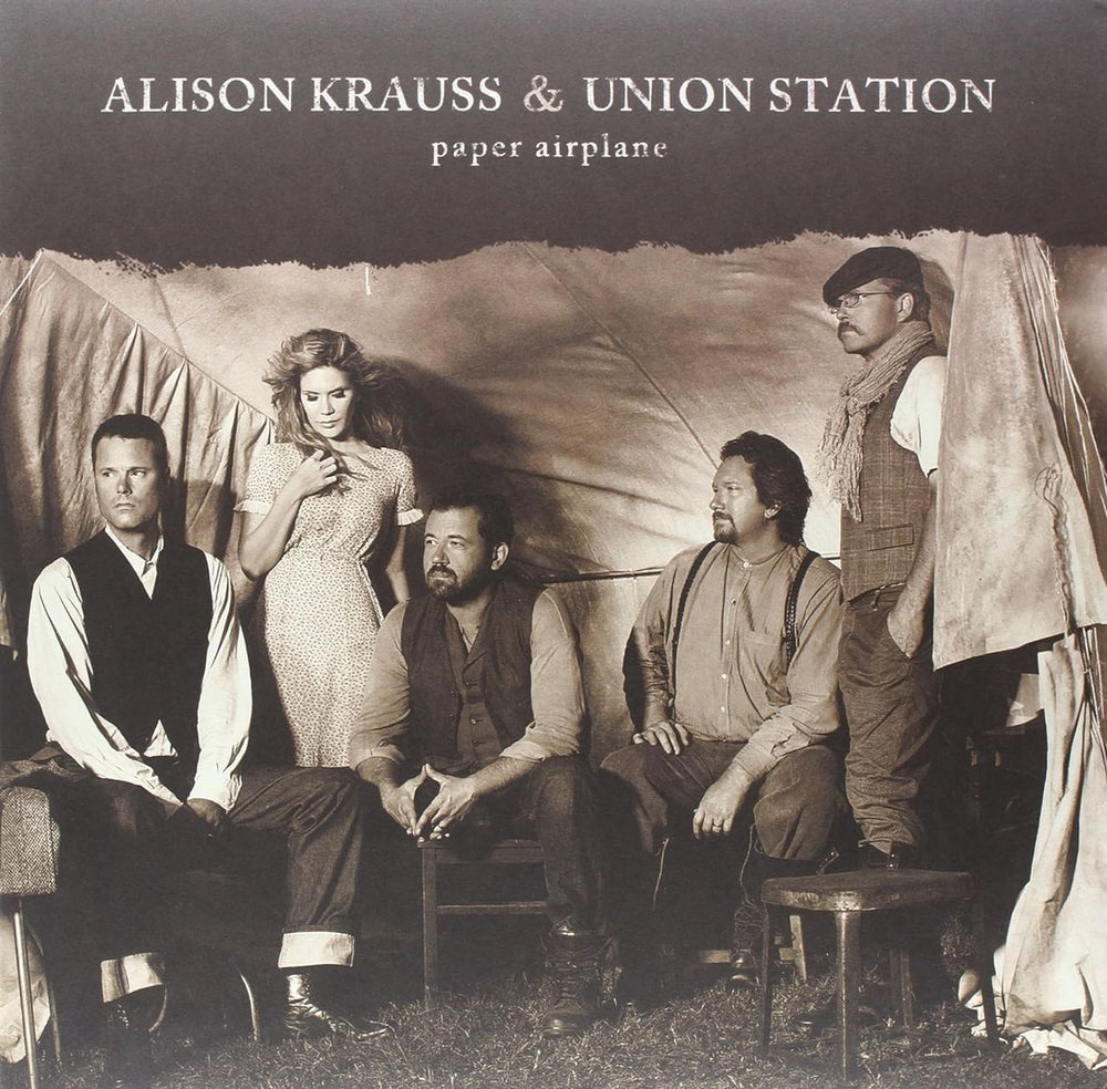 Alison Krauss Paper Airplane - Sealed US vinyl LP album (LP record) 11661-0665-1