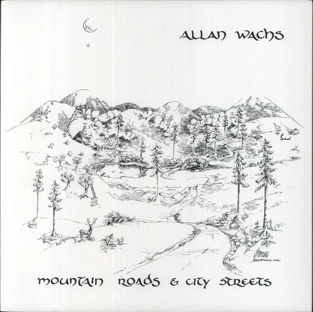 Allan Wachs Mountain Roads & City Streets - Clear Vinyl US vinyl LP album (LP record) NUM1262